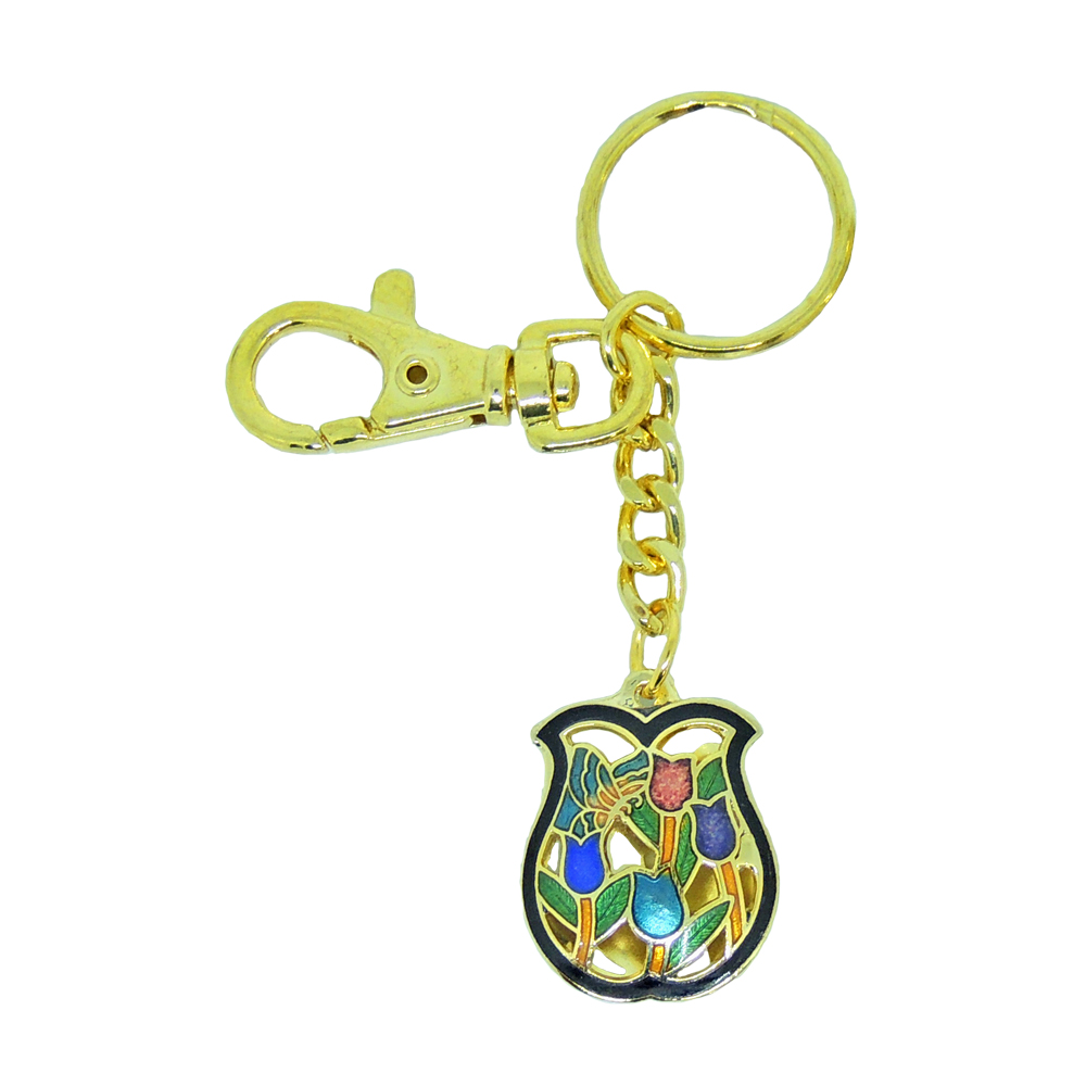 Hollow Enamel Key Chain